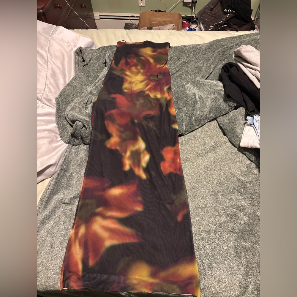 zara mesh dress
